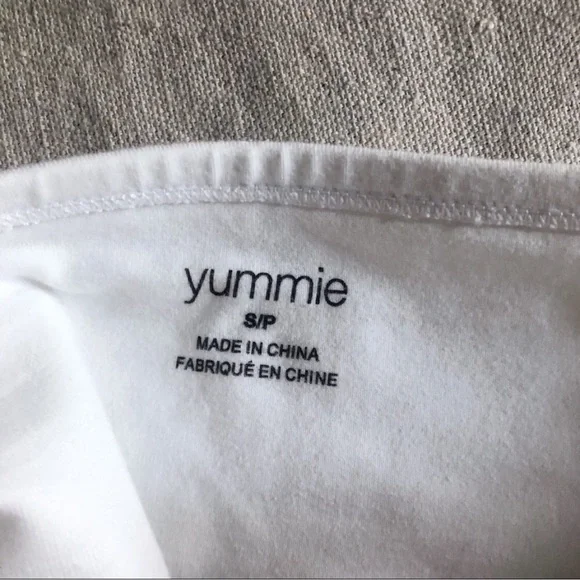 Talia Capri Cotton Stretch Shaping Legging white NWT size small - Picture 6 of 13